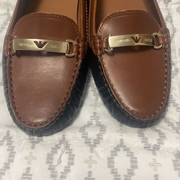 Emporio Armani loafers womems size 40 - Picture 5 of 7